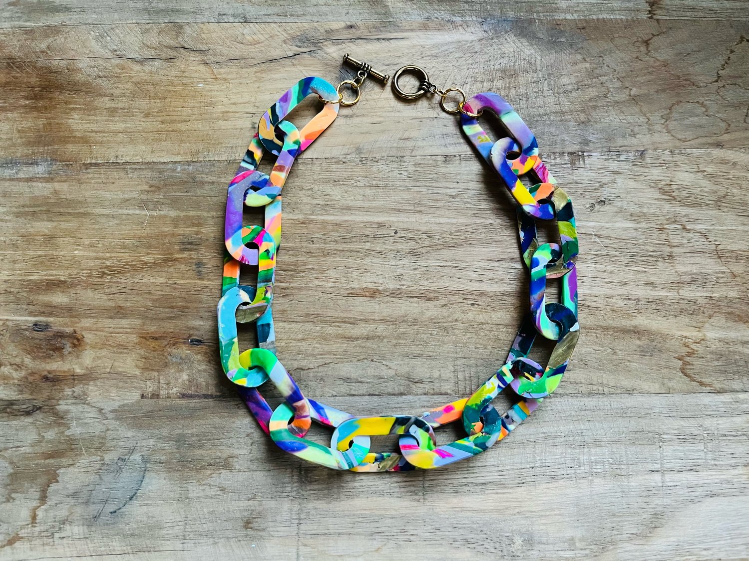 Image of Voyageurs Link Necklace in Multi