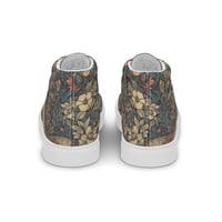 Image 15 of Boho Nature Cottagecore Inspired Deer In a Forest Women’s high top canvas shoes