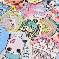 Image 1 of ⋆｡‧˚ʚ Die-Cut Stickers ɞ˚‧｡⋆