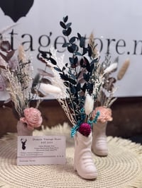 Image 1 of Mini Boot Flowers Mixed Colours ( Pairs Only )