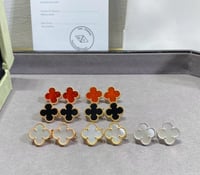 Image 2 of VCF Necklace & Earrings