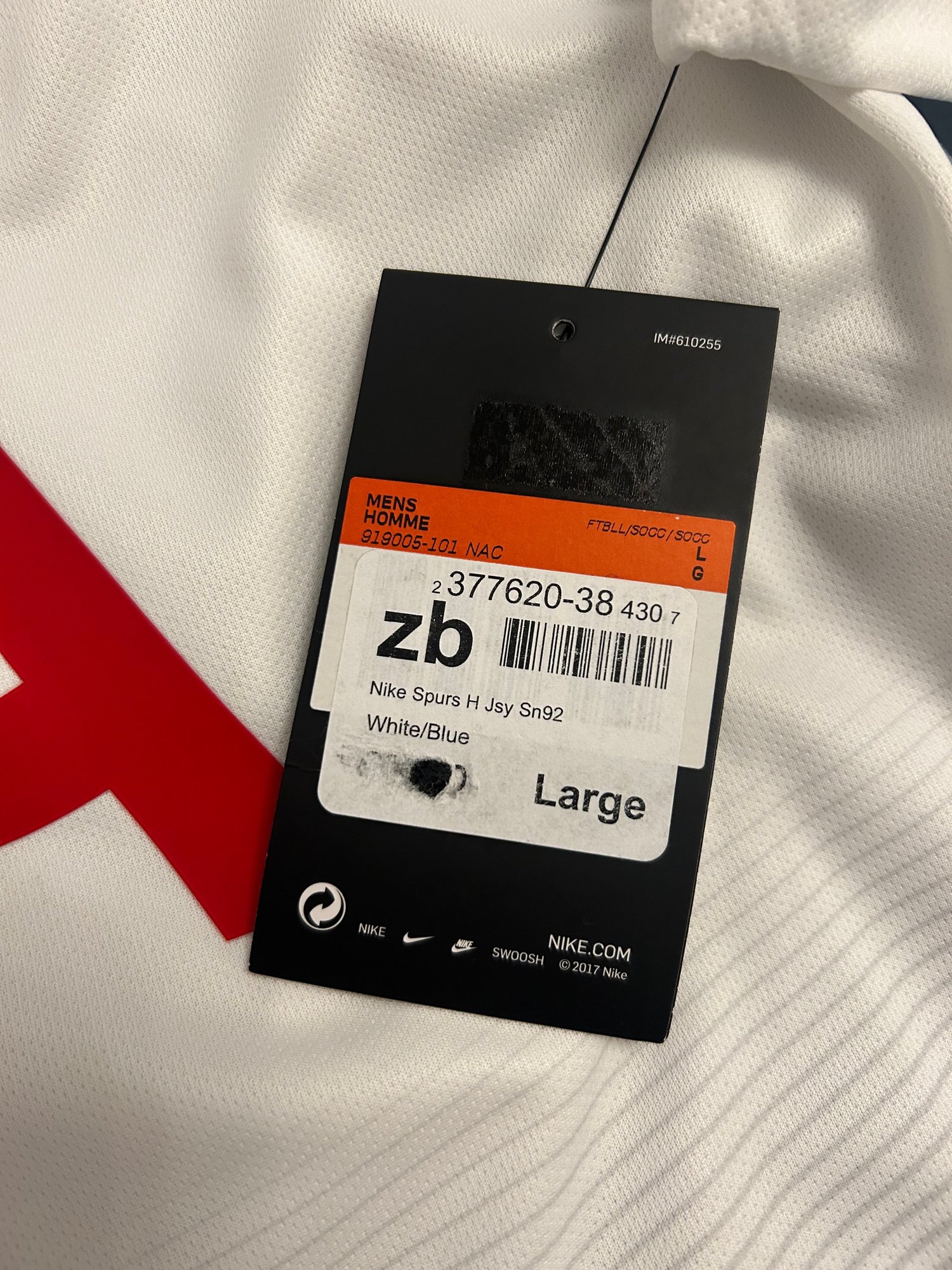 Image of NEW Tottenham Hotspur “SON 7” 2018/19 Home UCL Final Shirt + patches (L) 