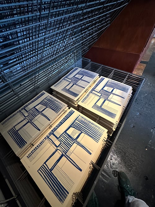 Image of Levels A2 screenprint