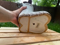 Image 4 of  Purple Tradescantia in White Boots with Bird