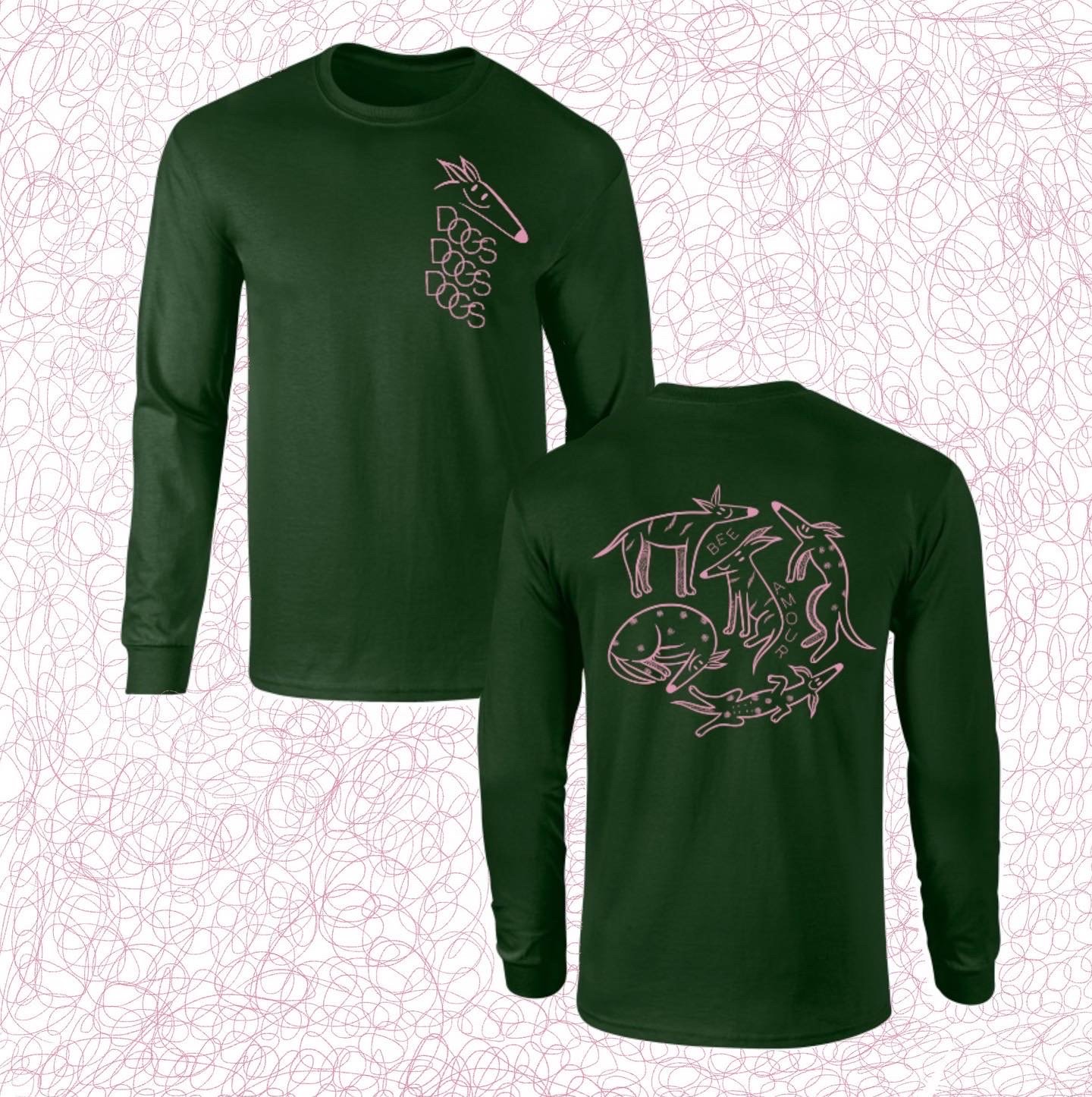 Image of DOGS DOGS DOGS long-sleeve *PRE ORDER