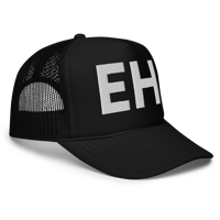 Image 1 of EH! Embroidered Foam Trucker Hat