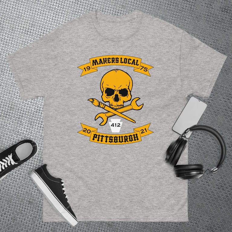 MAKERS LOCAL 412 BLACK AND GOLD