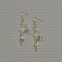 Image 1 of butterfly earrings (gold)