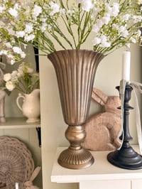 Image 1 of Antique Brass Vase