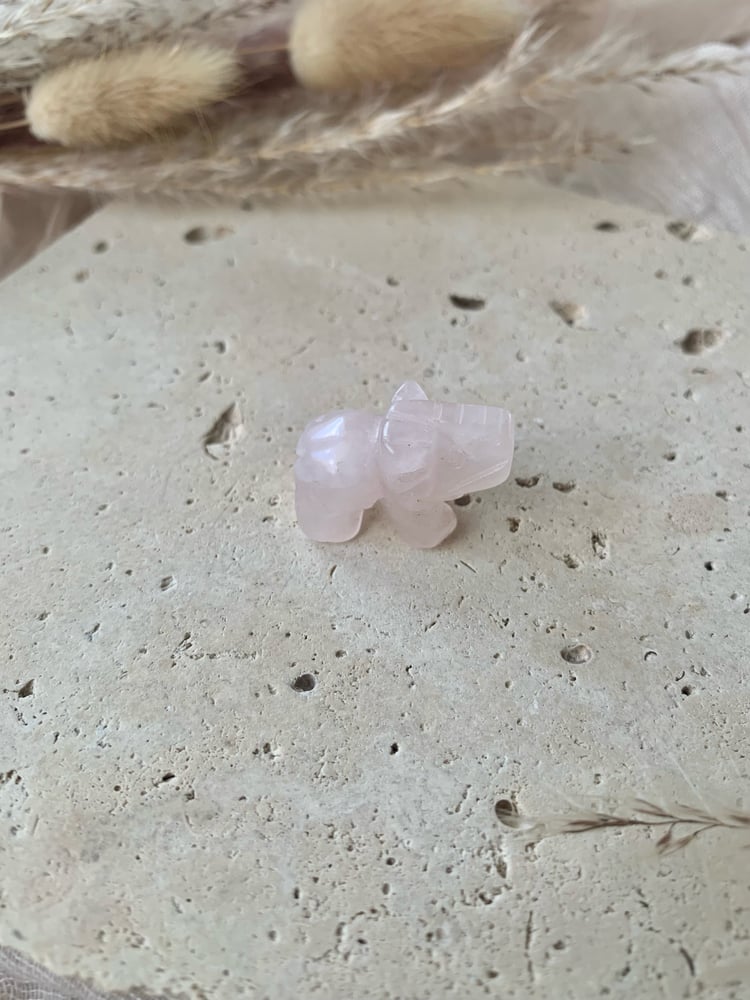 Image of Mini Elephant Carvings (assorted materials) 