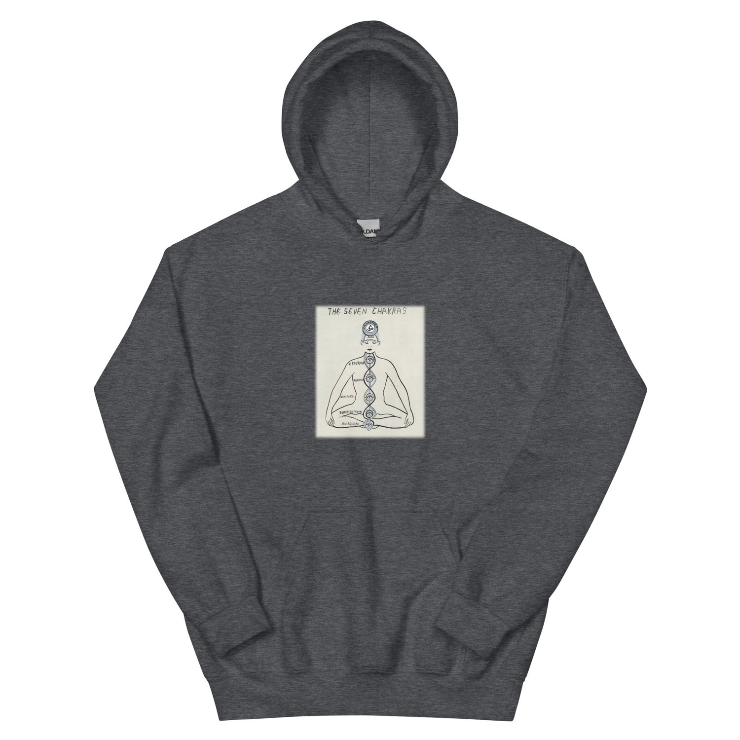 Image of THE SEVEN CHAKRAS HOODIE