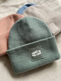 Image 1 of Trust in the Lord Beanie Christian Hat