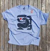 Image 1 of Hare Tee Shirt grey & black