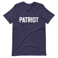 Image 4 of PATRIOTS Distressed Unisex t-shirt from PatriotsCo.com