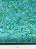 Marbled Paper Iridescent Waves II - 1/2 sheets