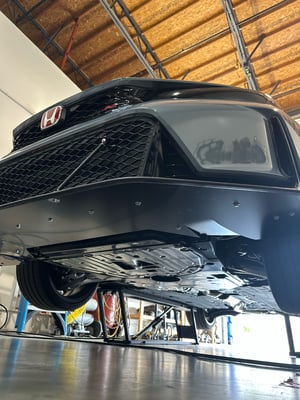 Image of 2023-2025 Honda Civic (FL5) Type R front splitter