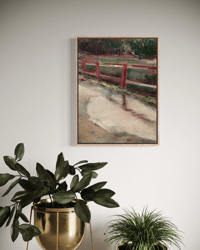 Image 4 of Painting / maleri / "Islands Brygge – Malerdrømme og tankestreger – Pyt #4" / 30x40 cm