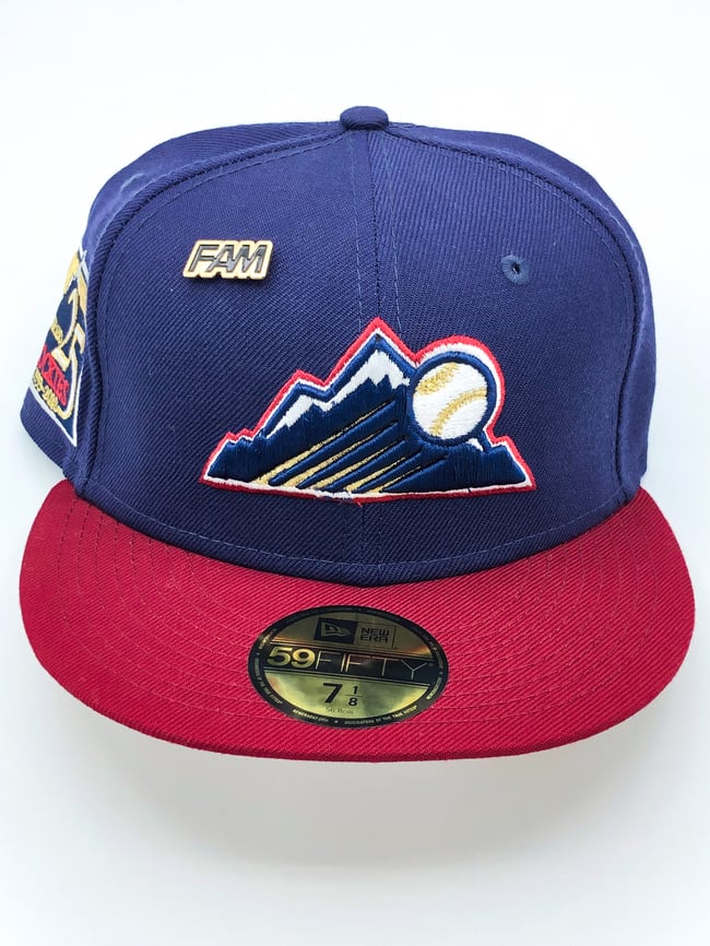 Colorado Rockies Two Tone - Metallic Gold UV