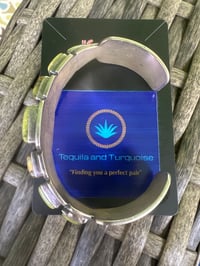 Image 5 of Yazzie “Orville jack” turquoise stacker cuff 