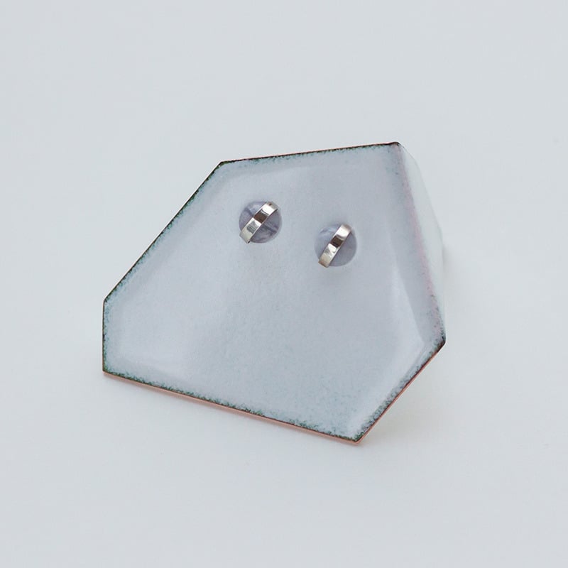 Image of Better Late Than Never Blue Lace Agate Studs