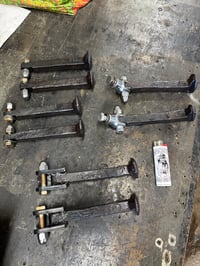 Image 2 of ✠ Maltese Machine Co. ✠ - Railroad Spike Footpegs - Male + Female Clevis