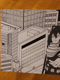 Image 3 of "Aizawa in the City" Origional Sketch 