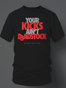 Image of YOUR KICKS AINT D3ADSTOCK Black/Red/Metallic 
