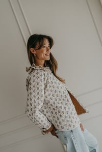 Image 9 of Veste VIVI fleurs