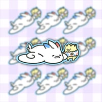 Lazy Toge Sticker