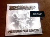 Image of  VINYL LP'S +Patch+badge set... choose from ①Pleasures Pave Sewers②Hate Breeds Suffering 