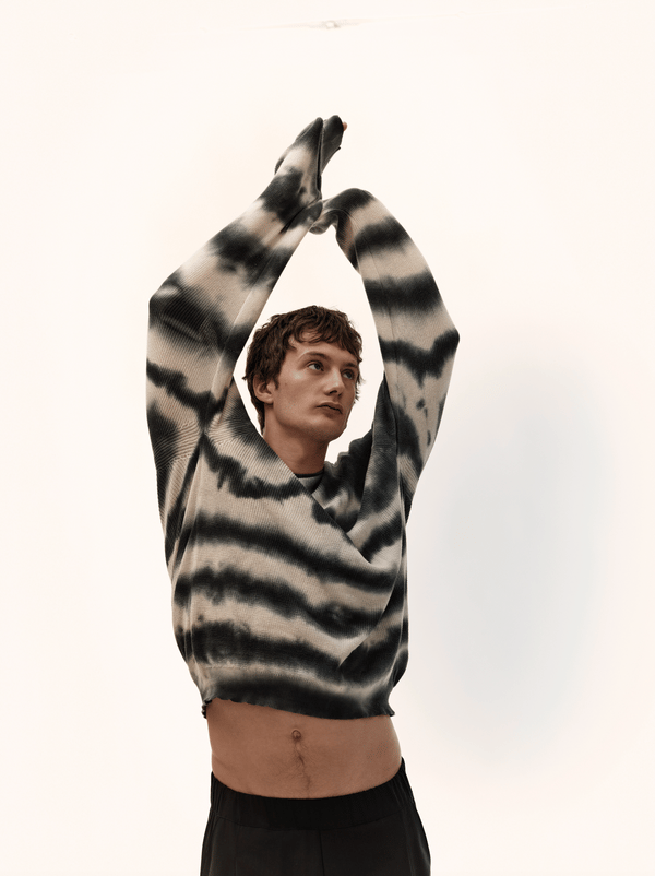 Image of A PAPER KID KNIT SWEATER