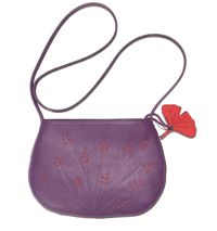 Image 1 of Petit sac Rond violet