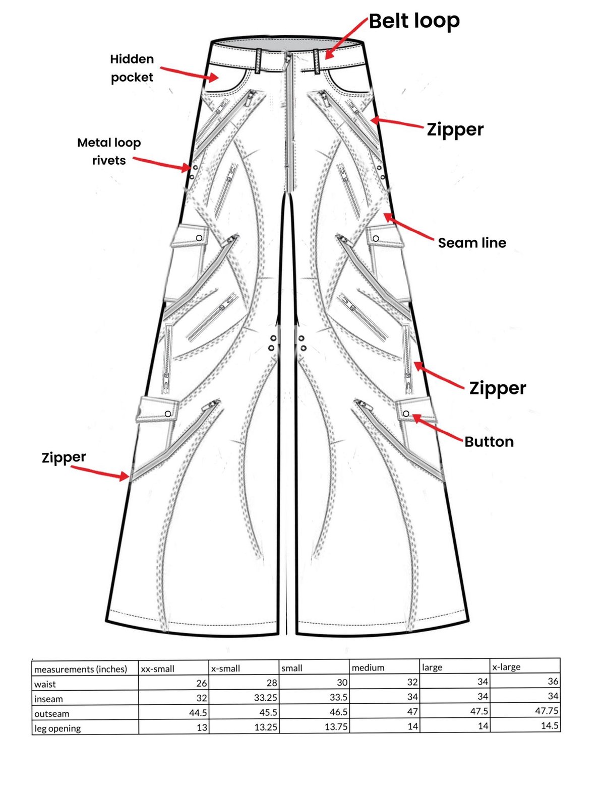 【Slovakian Dreams】　LE BOLEST CARGO PANTS AW25 'Panther' Two Tone Denim Cargo Pants | Slovakian Dreams