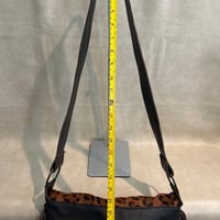 Image 12 of Genuine Leather custom leopard Hyde and LV boho bag 