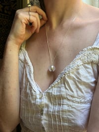 Image 5 of Rosequartz Orb Necklace 