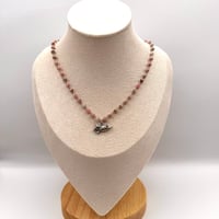 Image 2 of Kunzite Playful Kitten Necklace