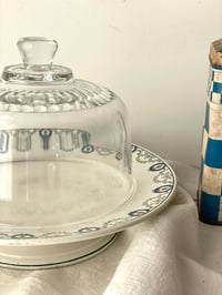 Image 5 of Ancien compotier et cloche en verre