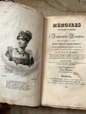 Mémoires et secrets de l’Imperatrice Josephine, par Melle Le Normand, 1827, ex. signés!!