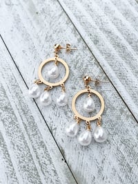 Image 4 of Pearly Tears Earrings 