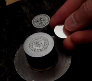 Image of William I The Conqueror 1066 Penny Earrings