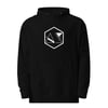 Artiszen Studio Geometric Logo Hoodie White on Black