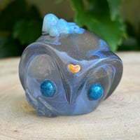 Image 1 of Resin Owlberry (CollectedCon Exclusive Smoke Glitter)