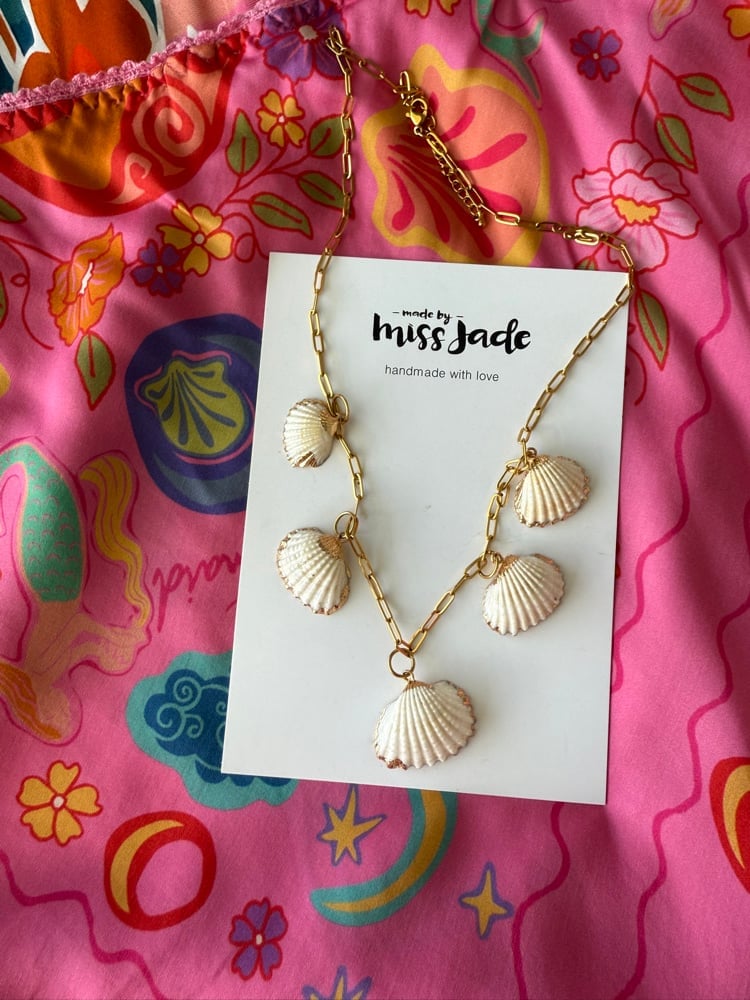 Image of Cockle shell necklace
