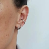 Image 3 of Scream Pretty Silver Slim Ear Cuff