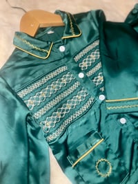 Image 2 of Boys handsmocked Harrods pyjamas 