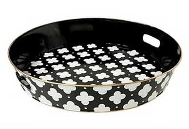 Image of Coptic Black Serving Tray 50% off