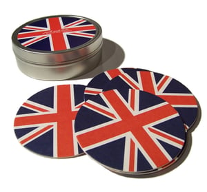 Image of Union Jack Coasters