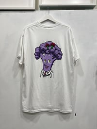 Image 1 of BROCCOLI LEGENDS WHITE TEE / NURSE EXTRA LARGE