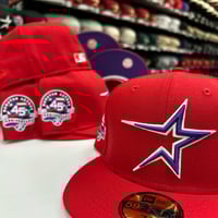 Image 1 of New Era 59Fifty Scarlet True Purple 100% Wool