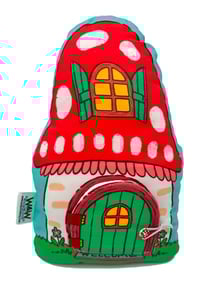 Image 2 of Mushroom House Pillow
